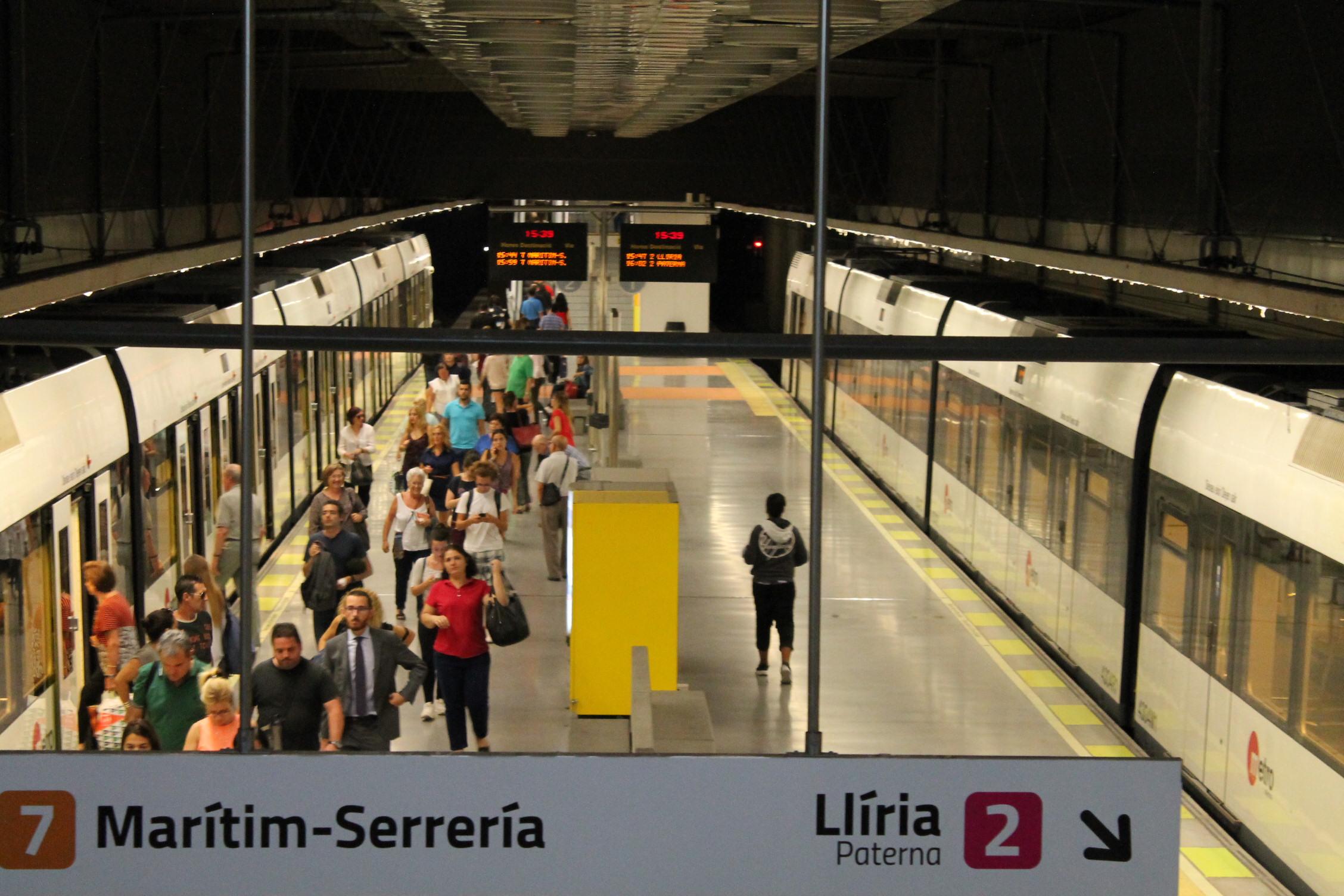 Línea 7 Metrovalencia (Torrent Avinguda - Marítima Serrería): Horarios, paradas y mapa 