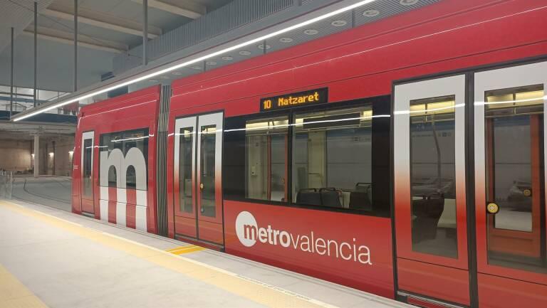 Línea 10 Metrovalencia (Alacant-Natzaret):Paradas, horarios y mapas 
