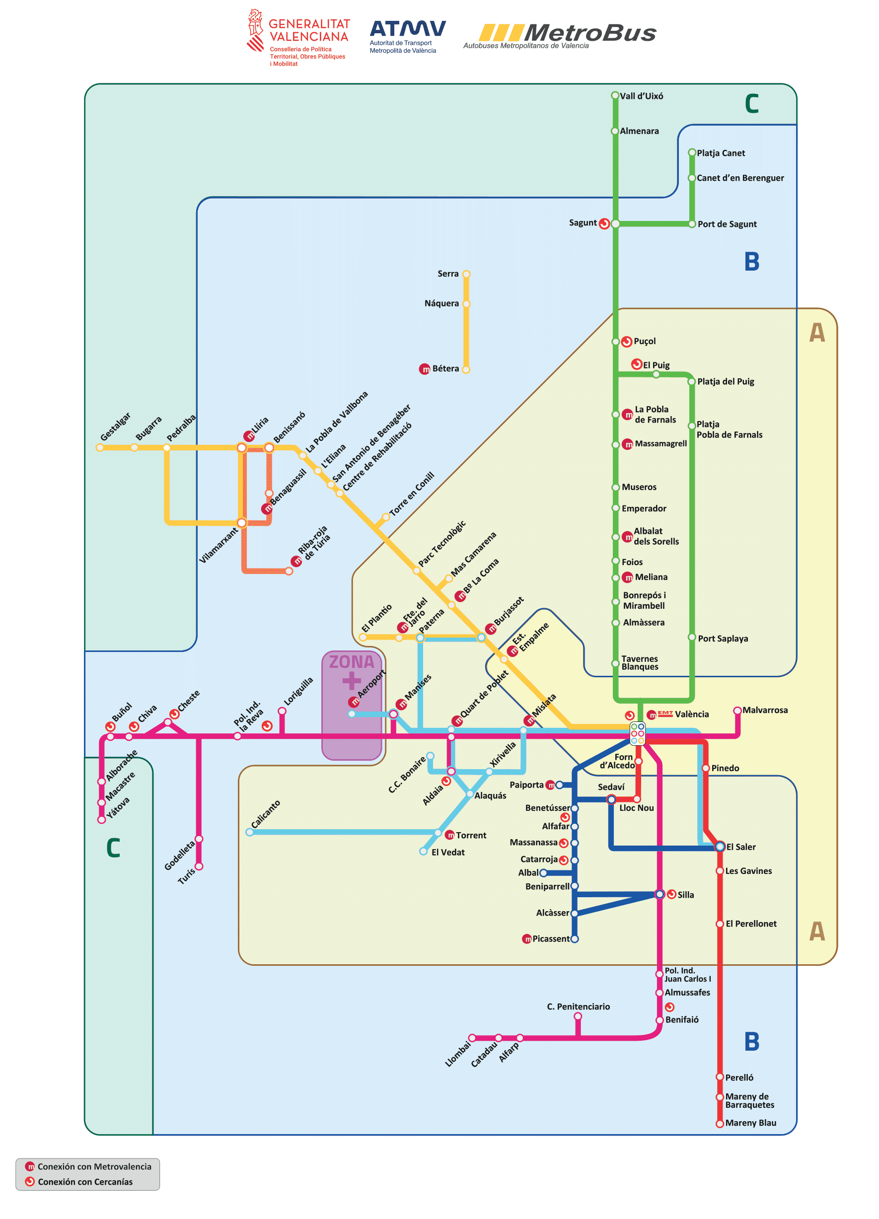 Metrobus/rutas